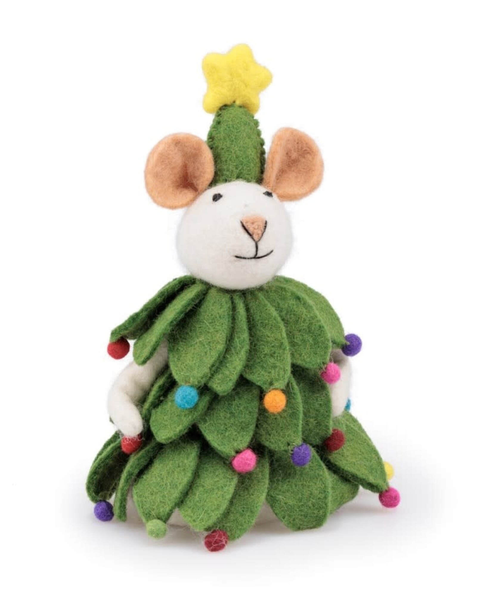 Sjaal met Verhaal Muis Kerstboom