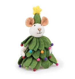 Sjaal met Verhaal Muis Kerstboom