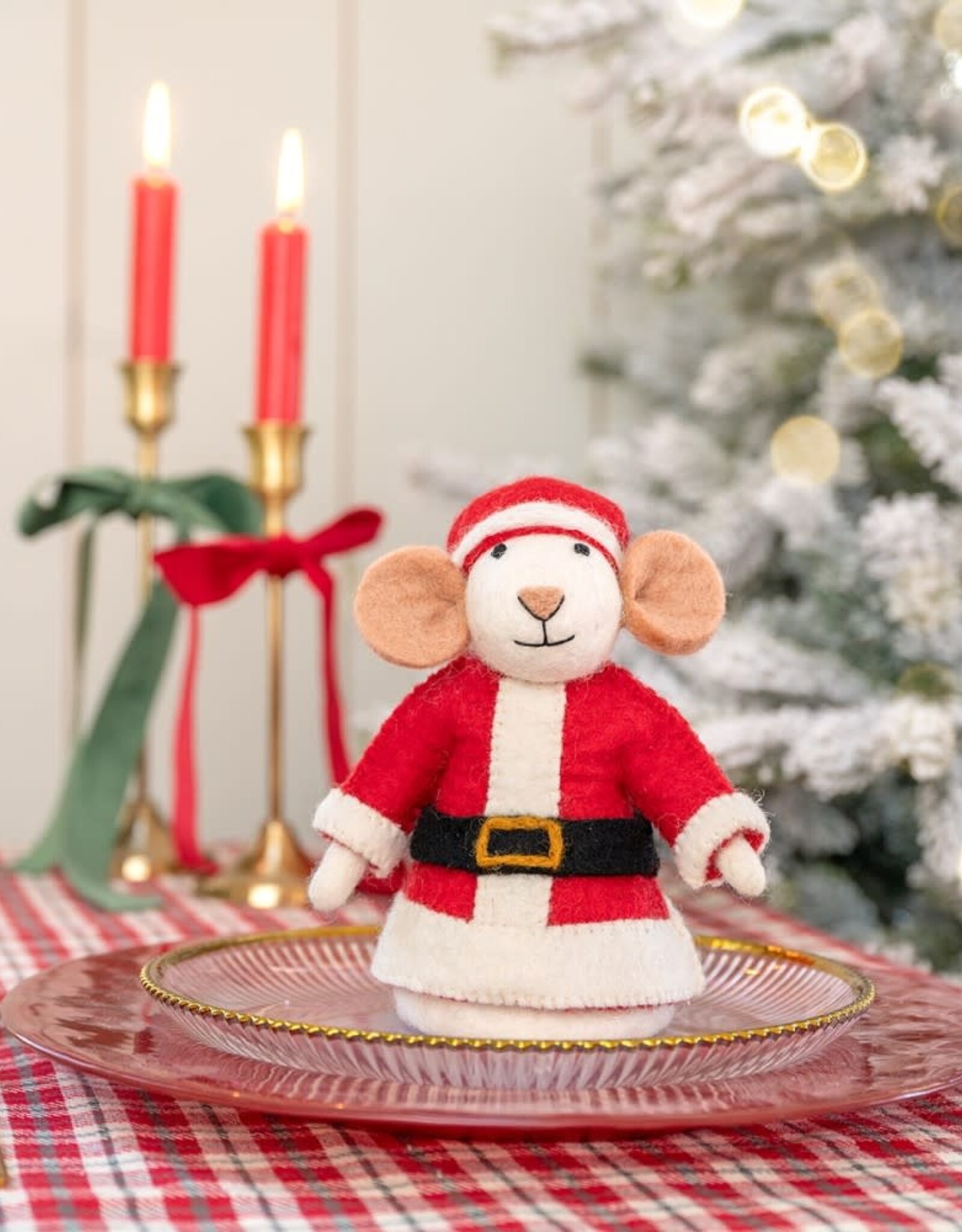 Sjaal met Verhaal Muis Kerstmuis