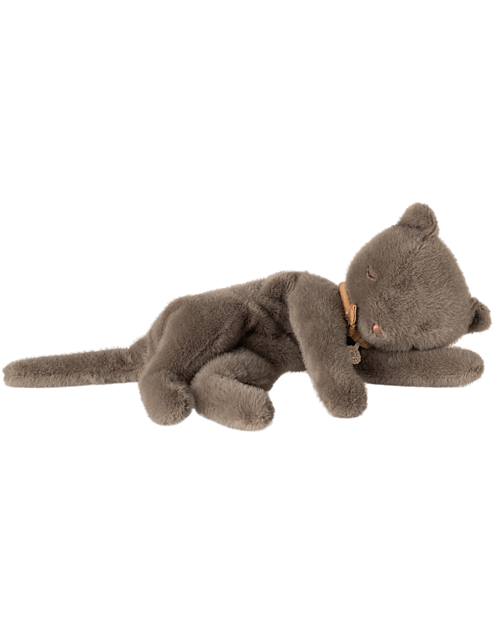 Maileg Sleeping Kitten Earth Grey