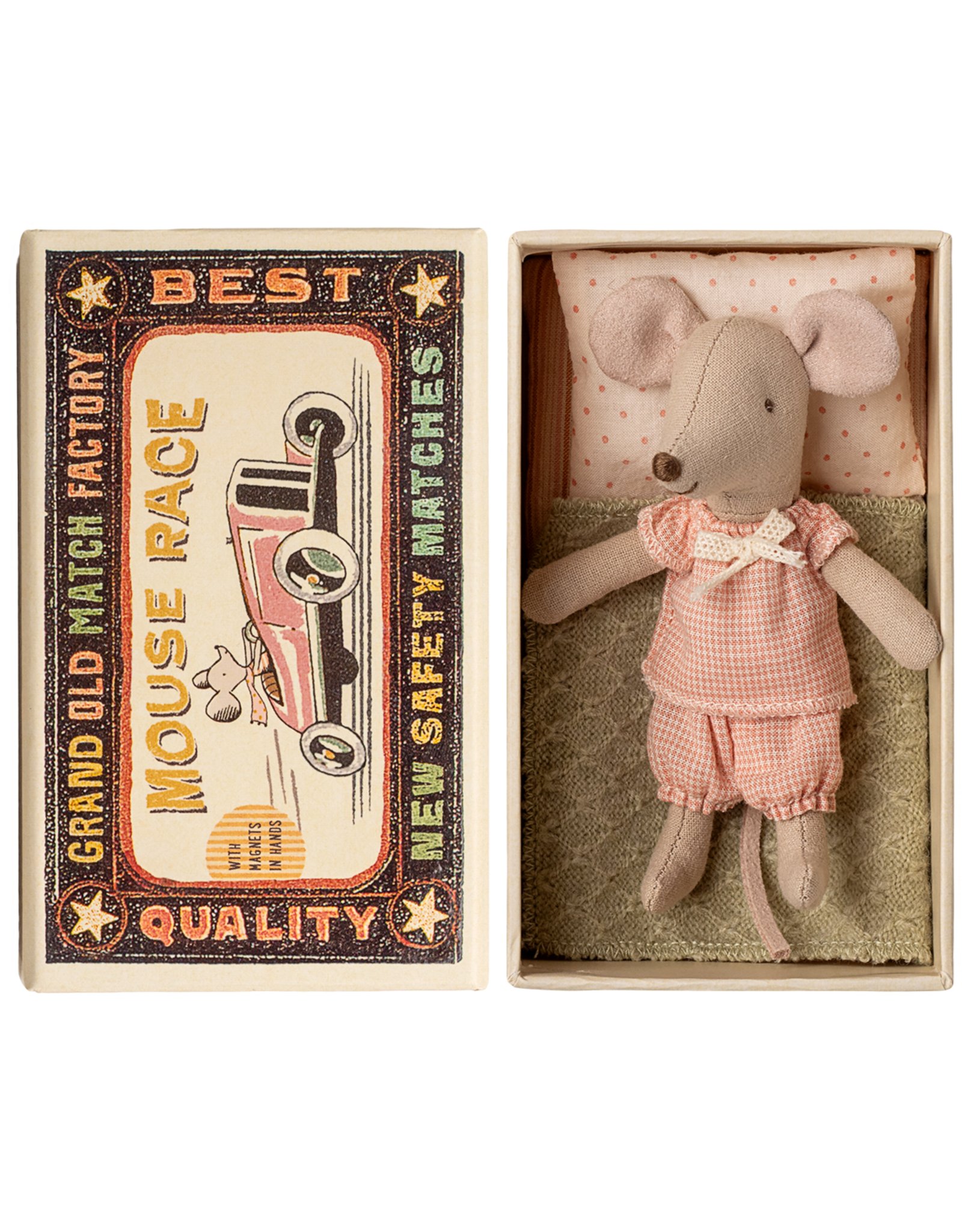 Maileg Kleine zus Muis in doosje