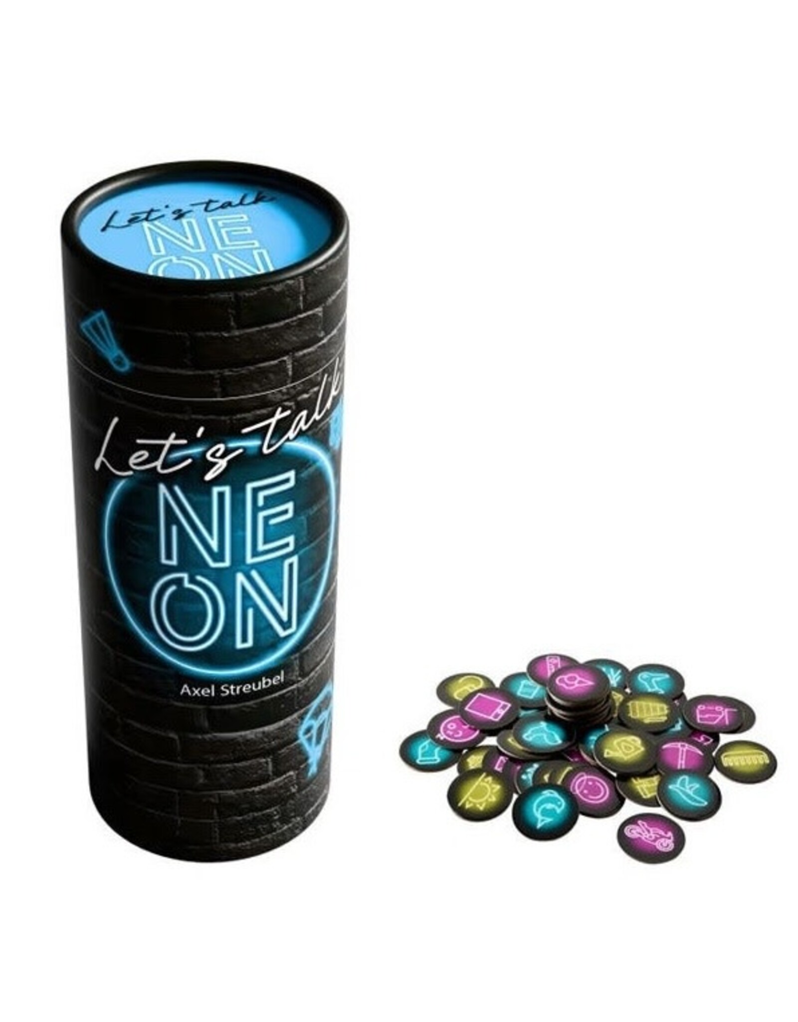 HABA Let's talk Neon blauw