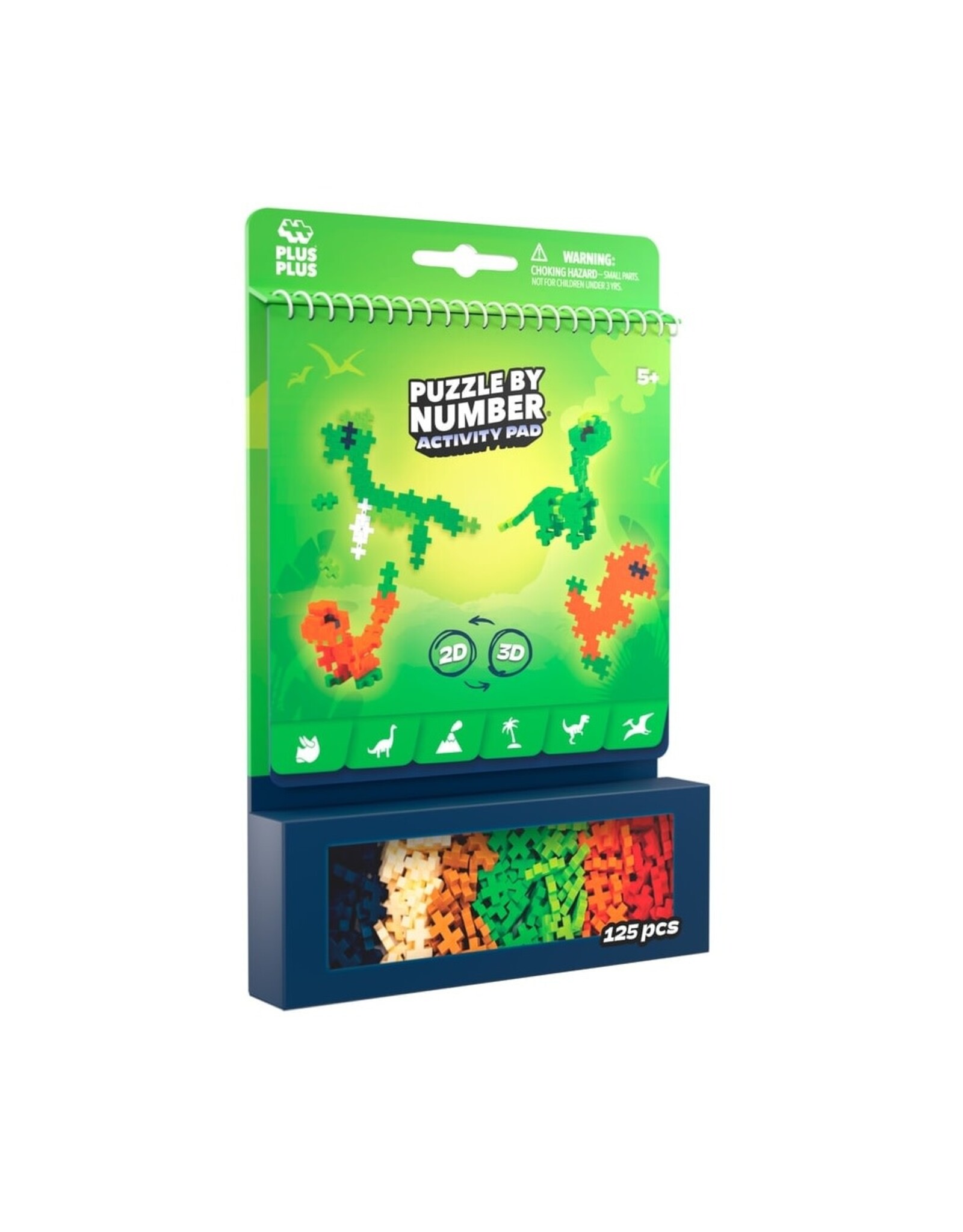 Plus-Plus Activity Pad Dinosaurs