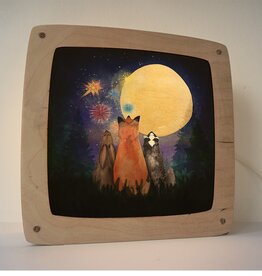 Lotte Drouen Seizoensplaat Vuurwerk kijken