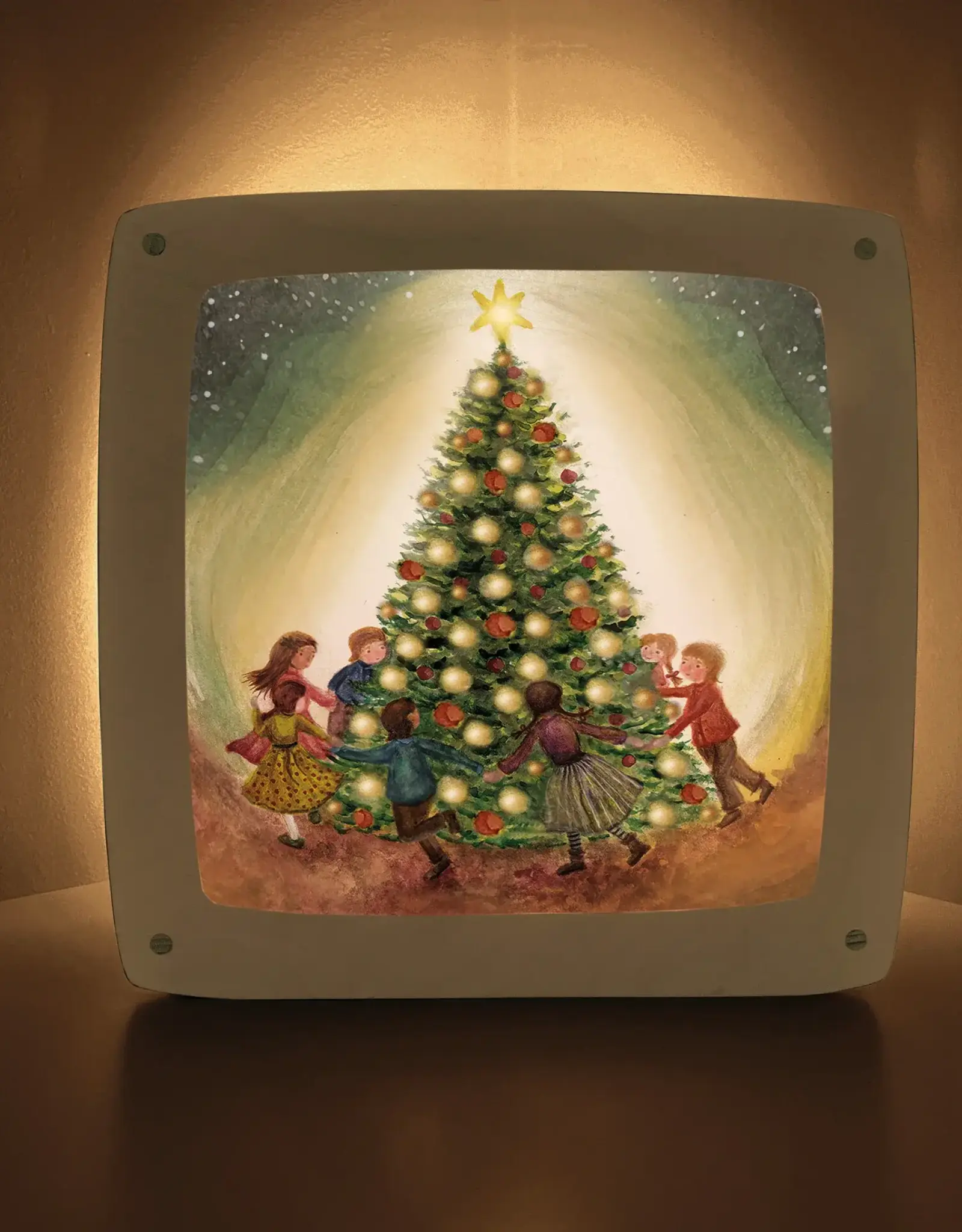 Bijdehansje Seizoensplaat Christmas Tree