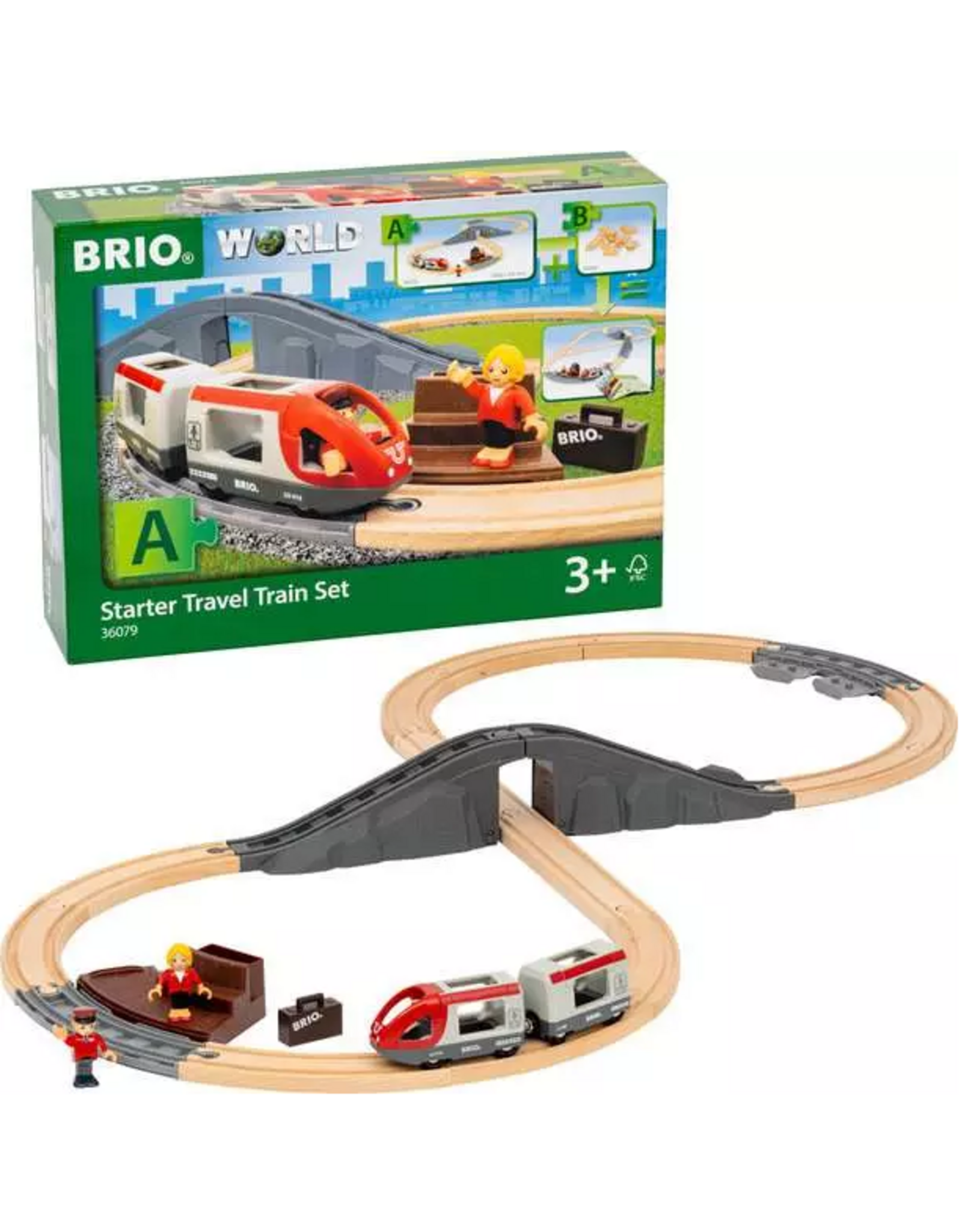 Brio Starter Travel Train Set