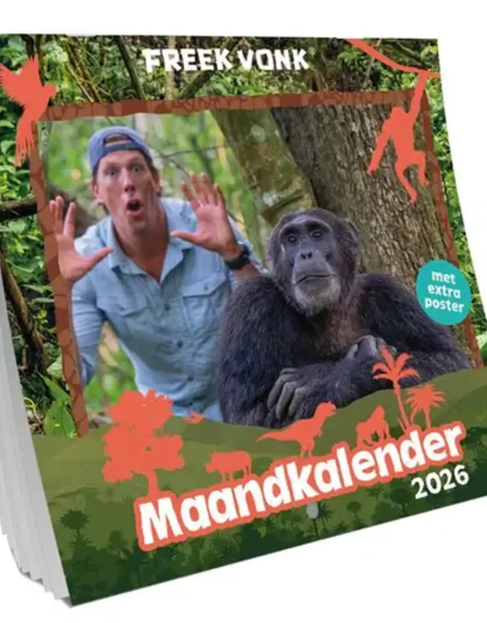 Maandkalender Freek Vonk 2026