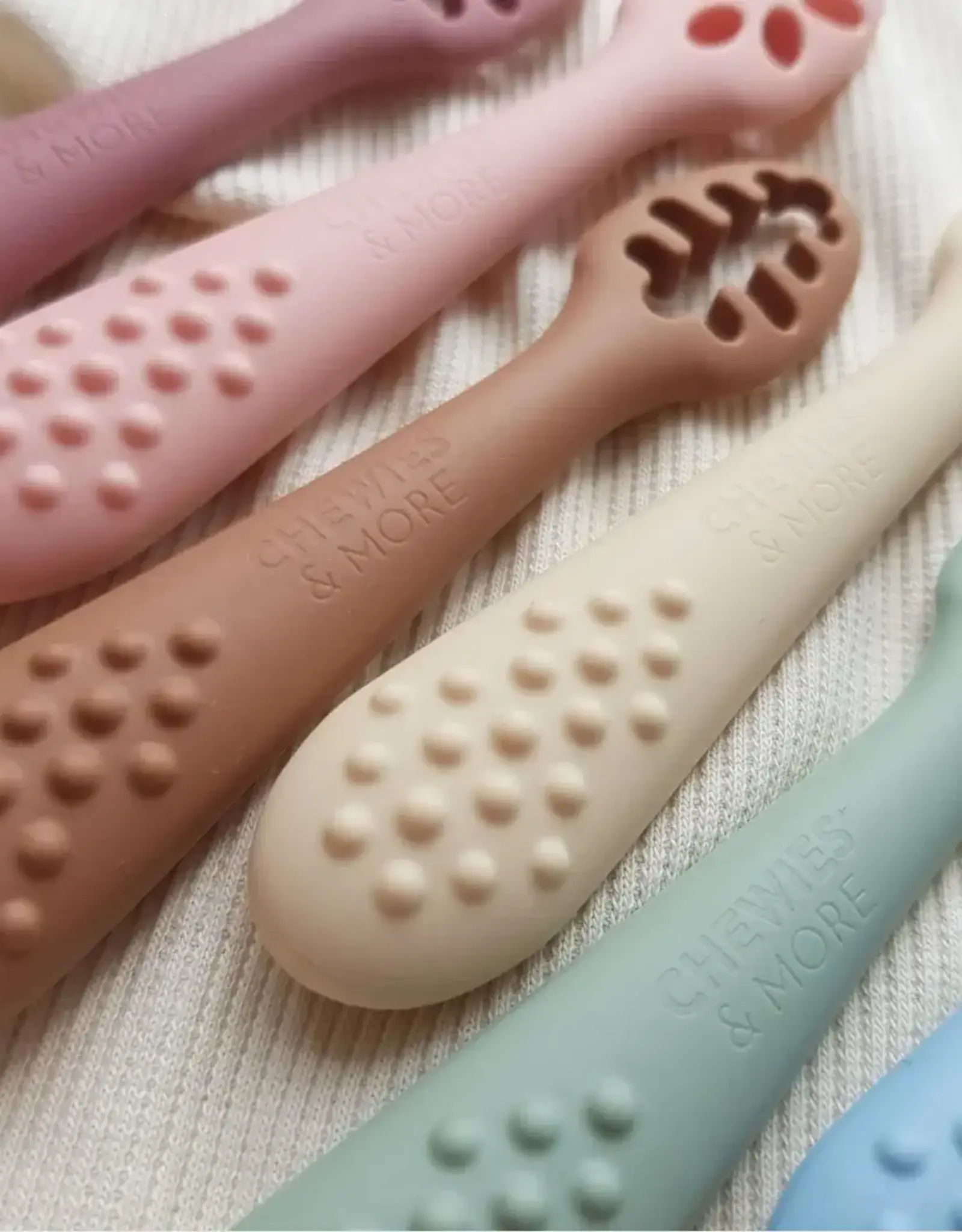 Chewies&more Oefenlepeltjes set Blush&Rose