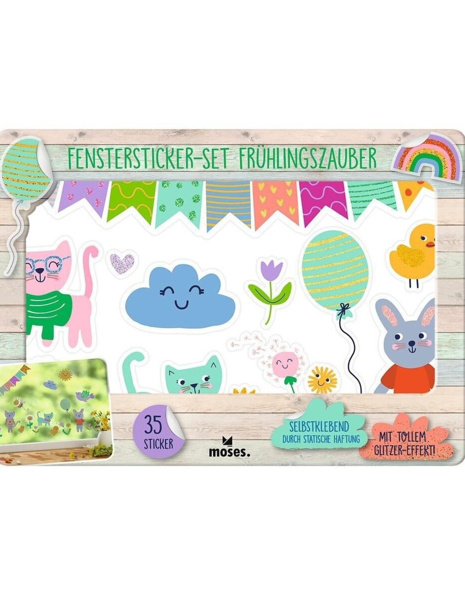 Raamstickers voorjaar