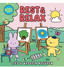Lantaarn Kleurboek Sunny vibes - Rest & relax