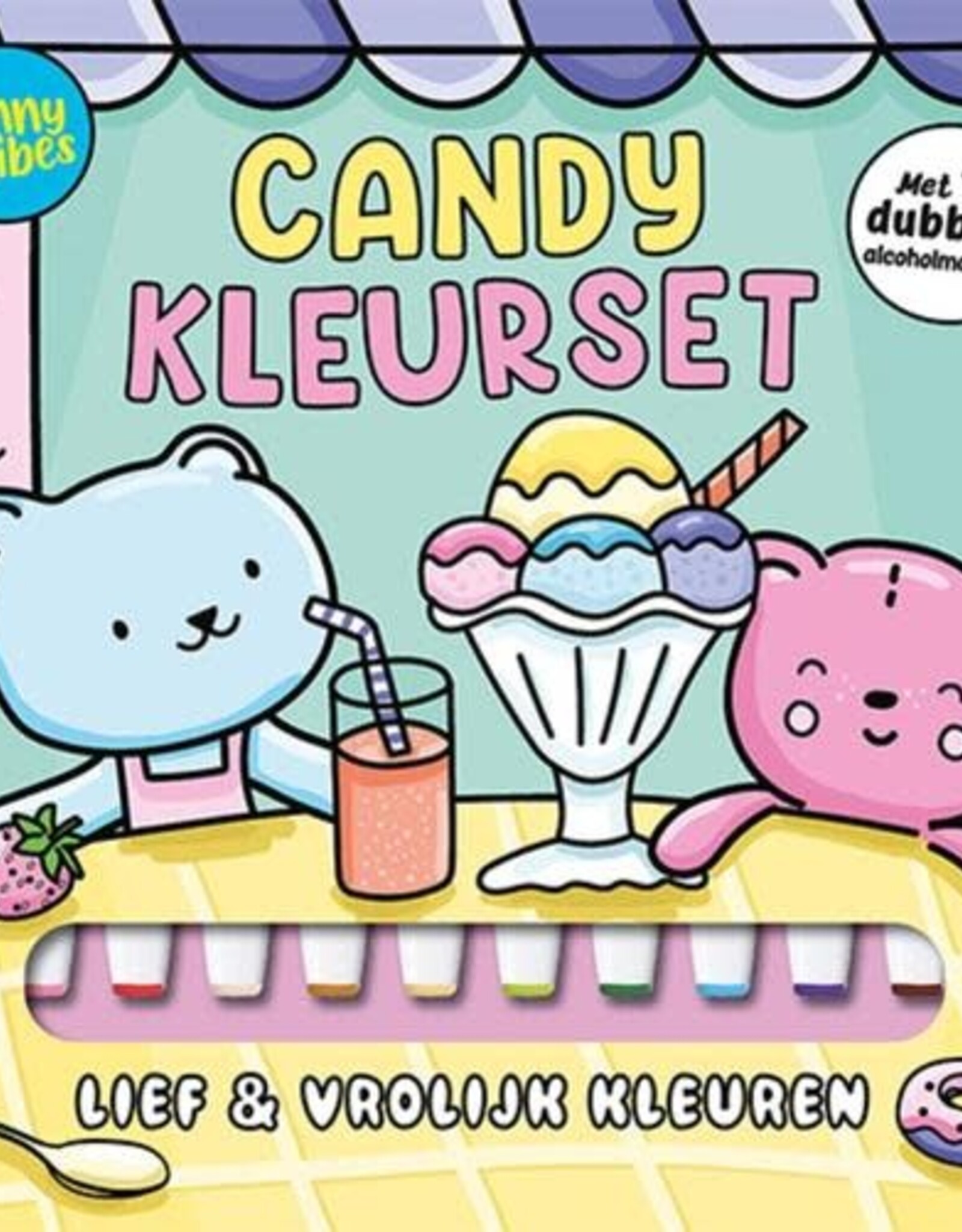 Lantaarn Kleurset Sunny vibes - Candy