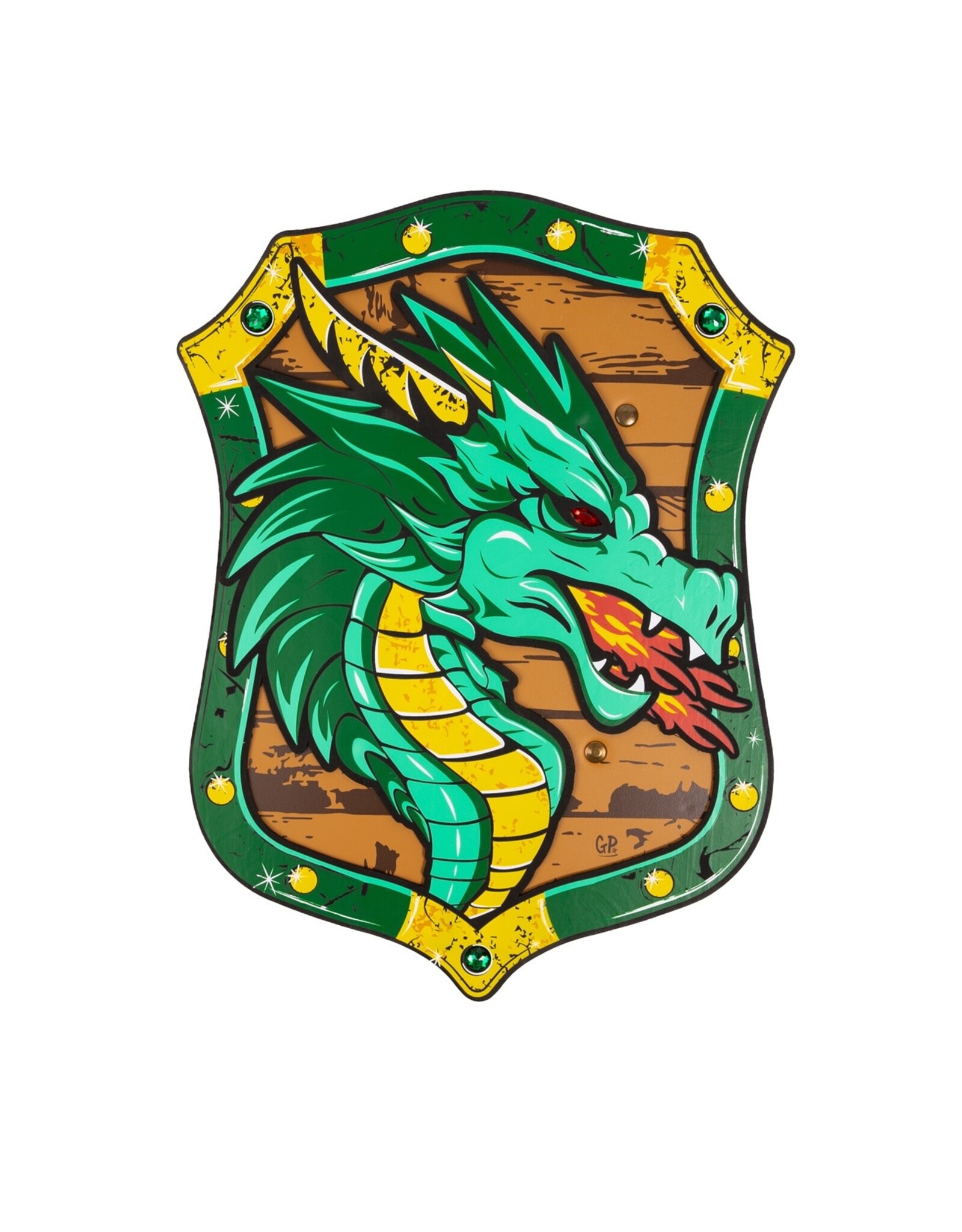 Great Pretenders Schild Green Dragon