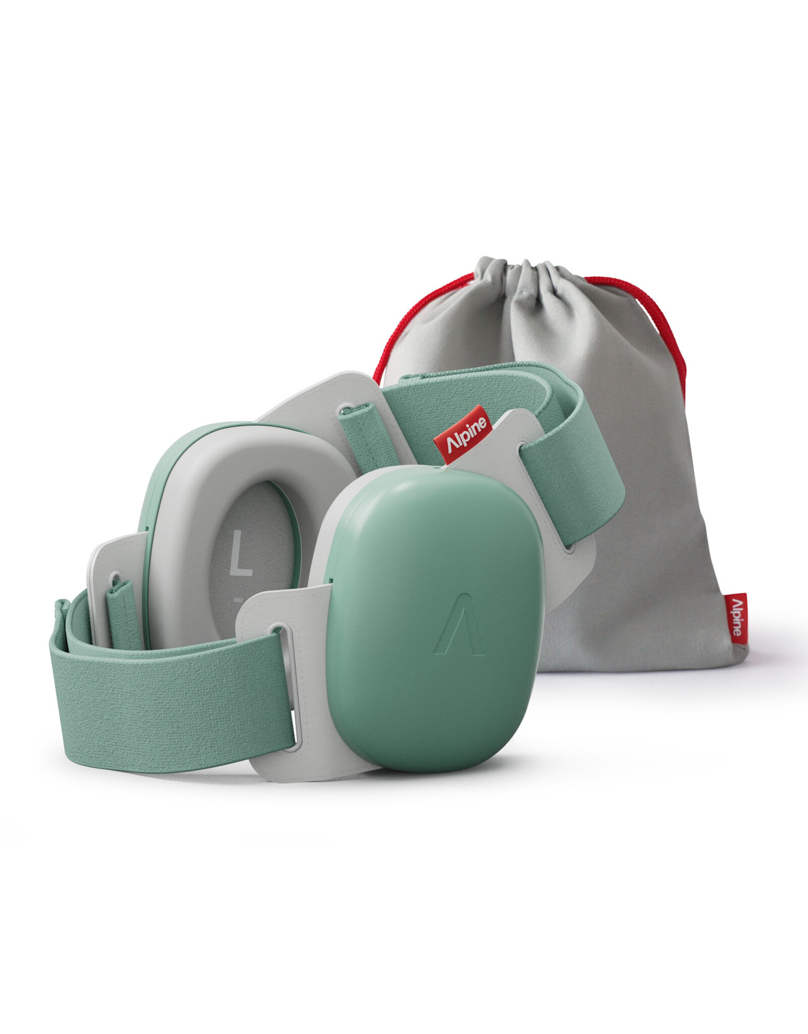 Alpine Gehoorbeschermer Muffy Baby Sage Green