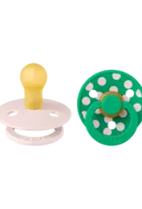 BIBS Fopspeen set BIBS Studio Colour Polka Petal / Cactus