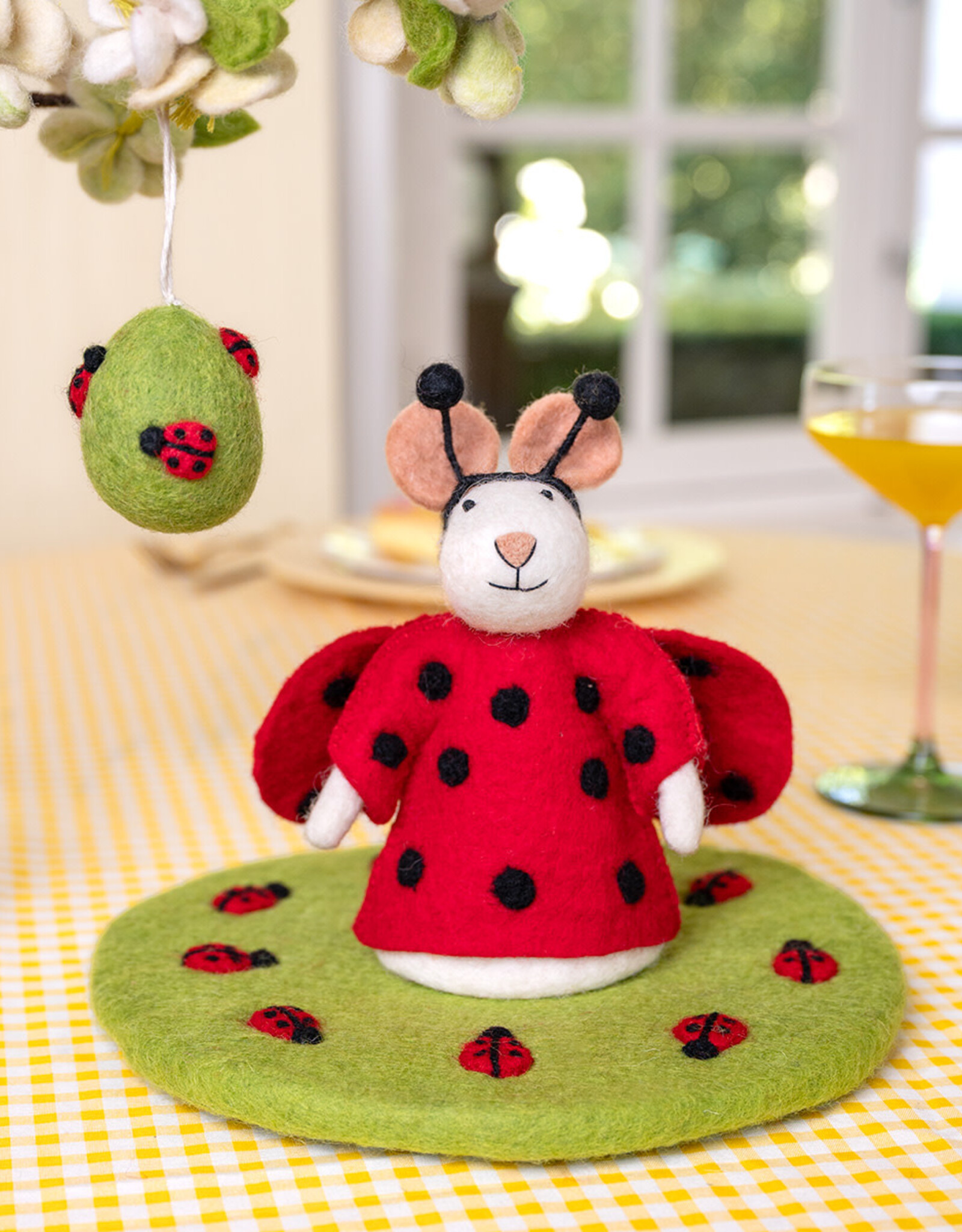 Sjaal met Verhaal Muis Lieveheersbeestje