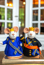 Sjaal met Verhaal Muis Koning & Koningin