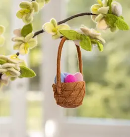 Sjaal met Verhaal Hanger Mandje met Paaseitjes