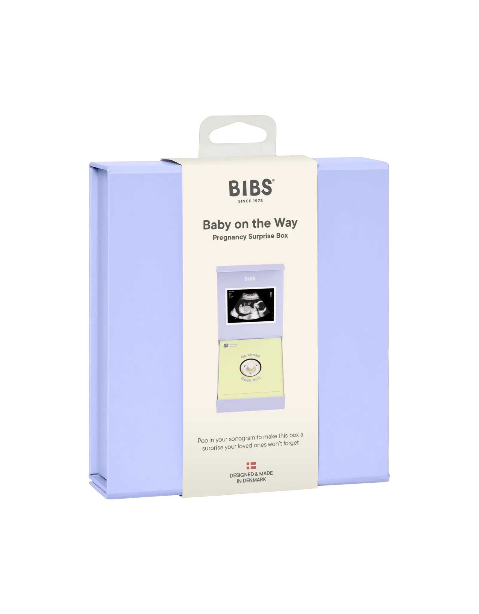 BIBS Gift Set Baby on the Way Ivory
