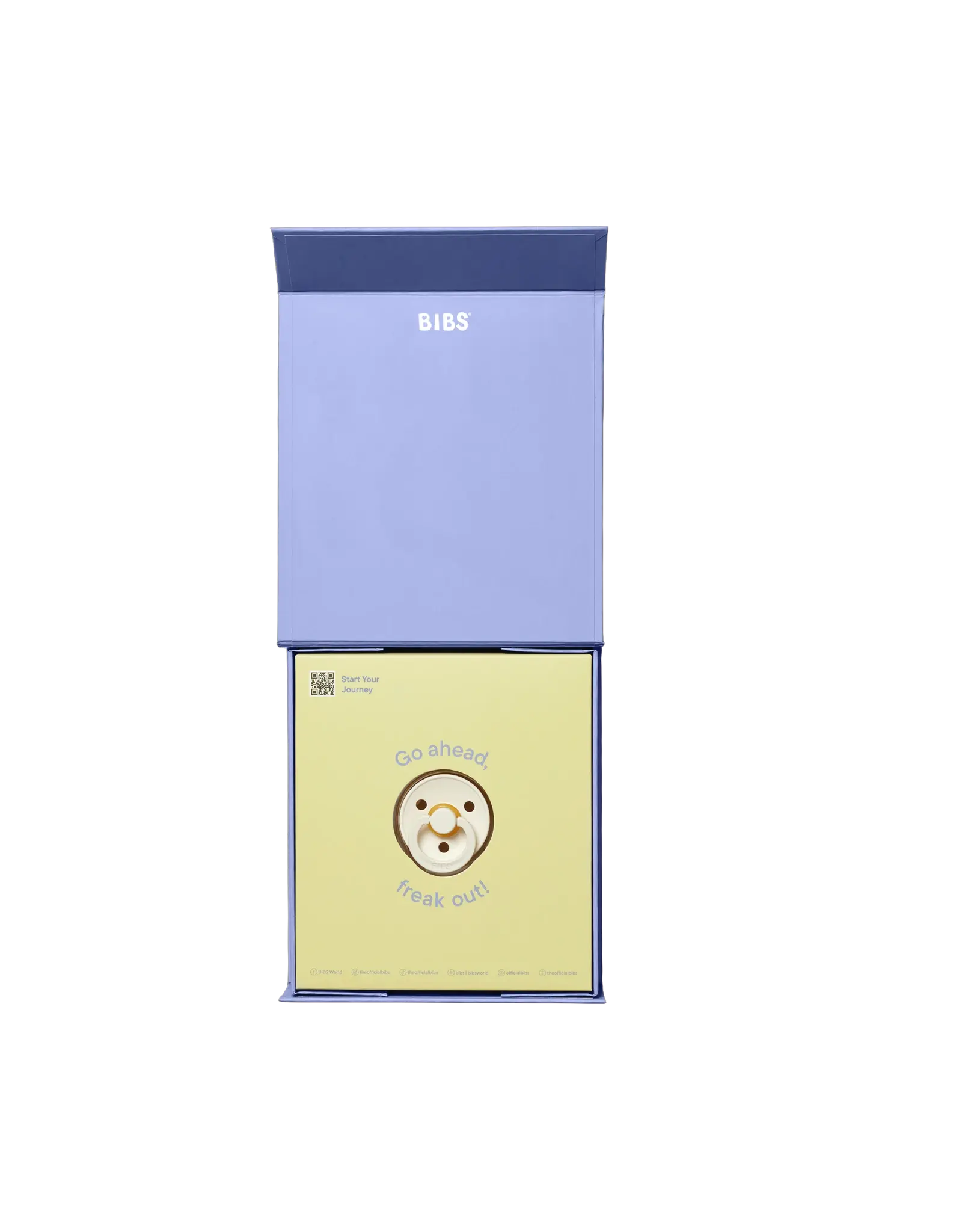 BIBS Gift Set Baby on the Way Ivory