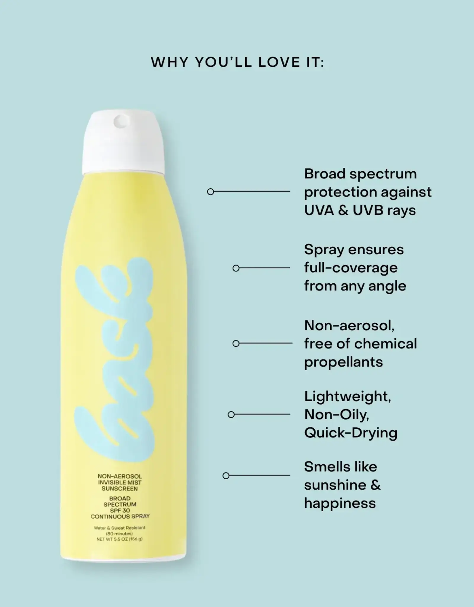 BASK Zonnebrandspray SPF 30
