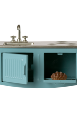 Maileg Keuken Muis blauw