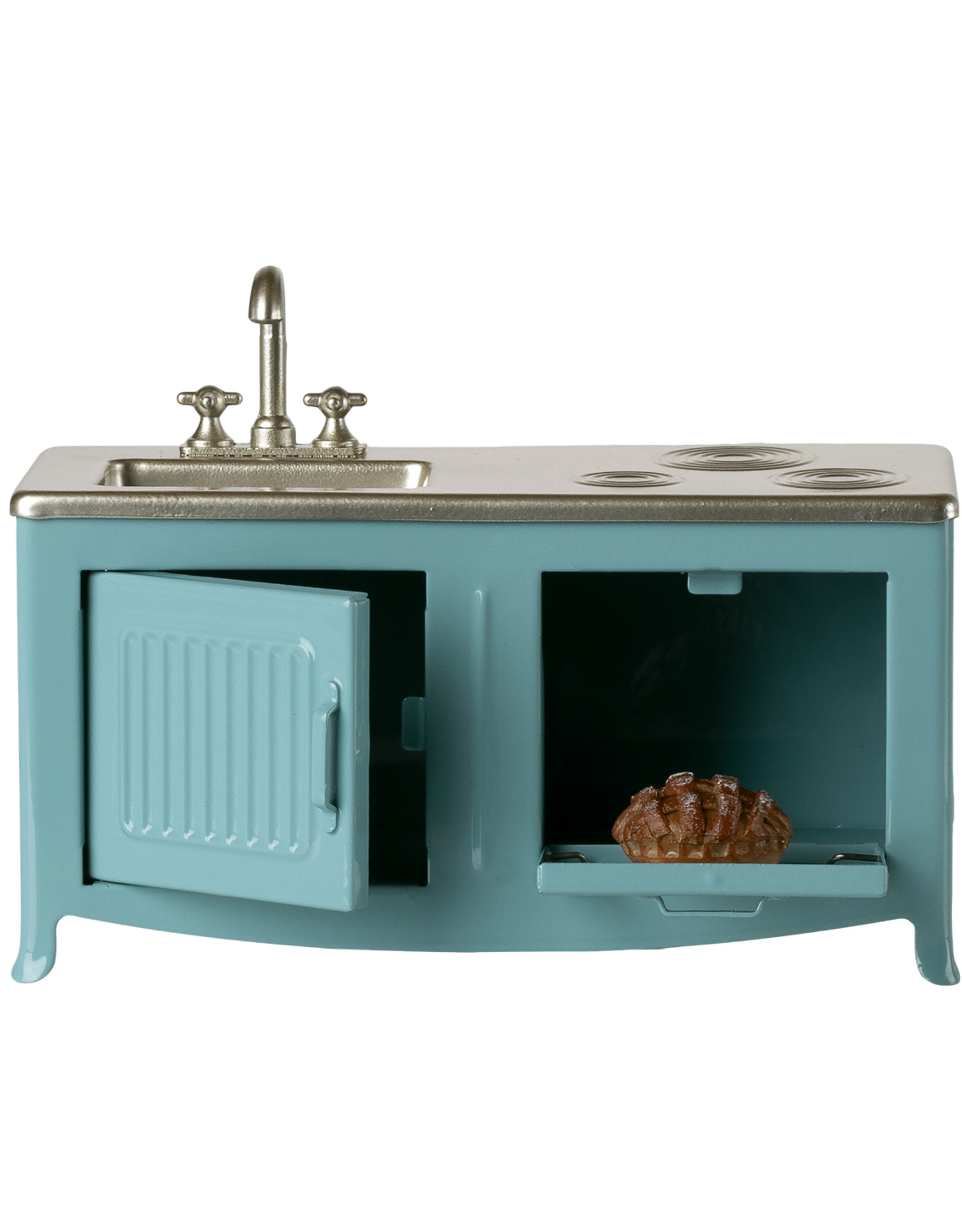 Maileg Keuken Muis blauw