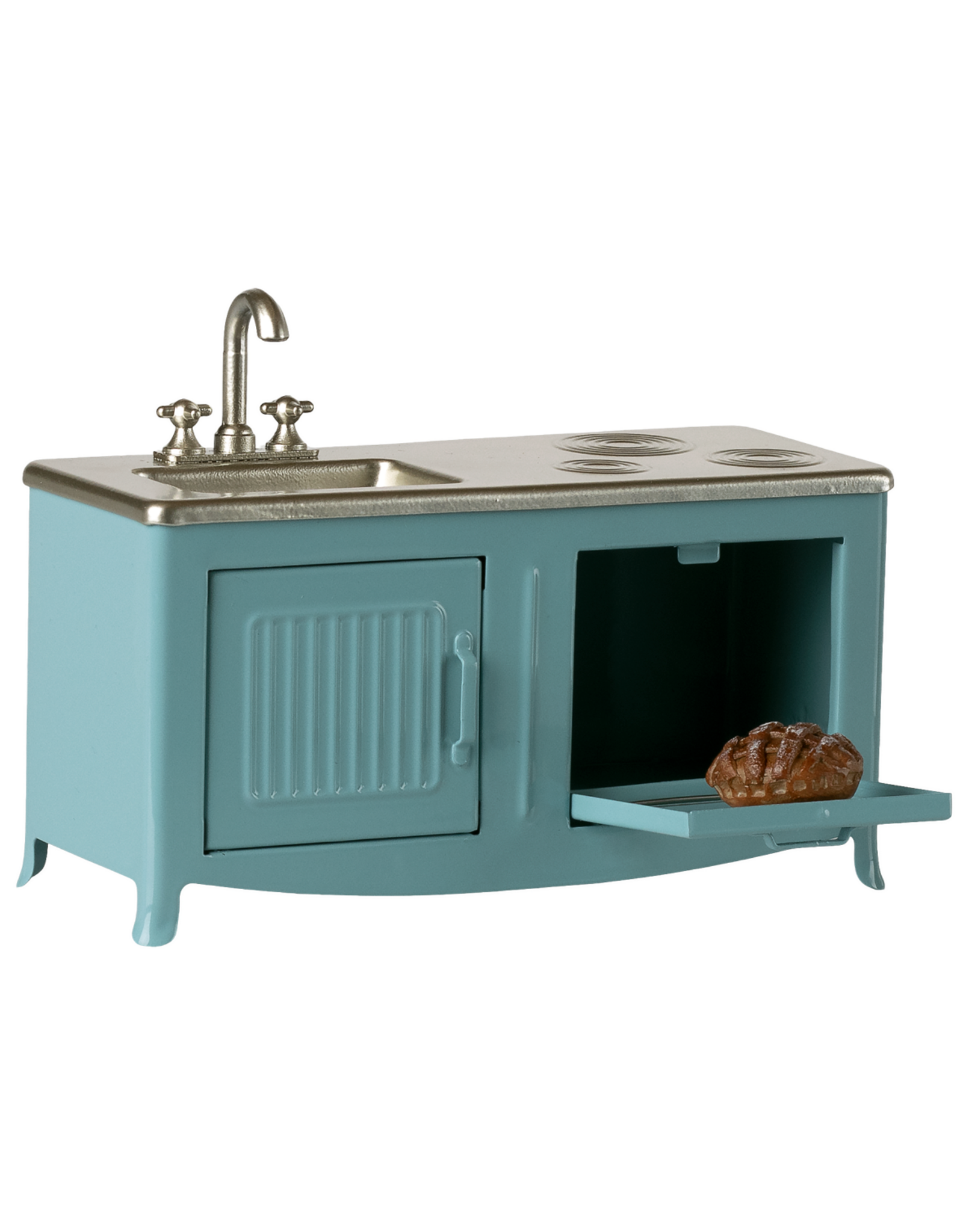 Maileg Keuken Muis blauw