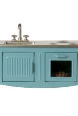 Maileg Keuken Muis blauw