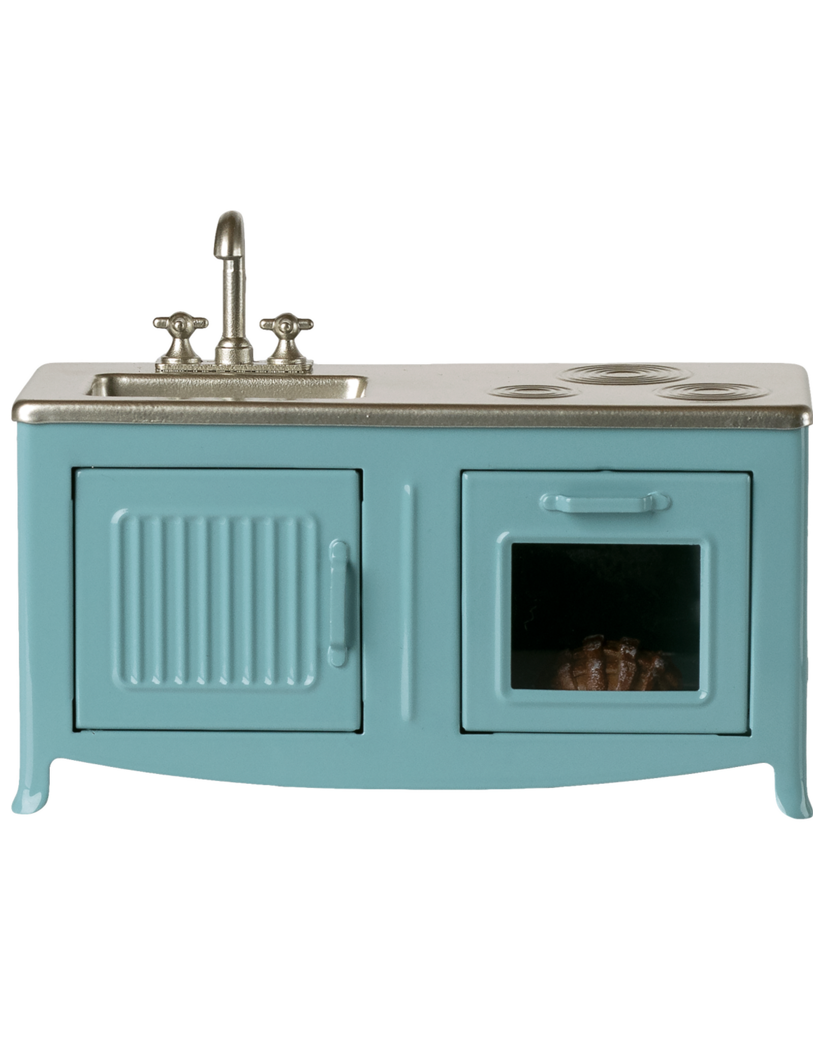 Maileg Keuken Muis blauw