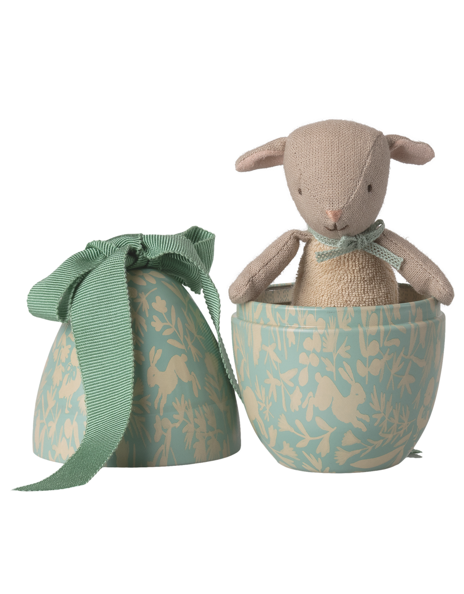 Maileg Paasei Dusty mint met micro lammetje