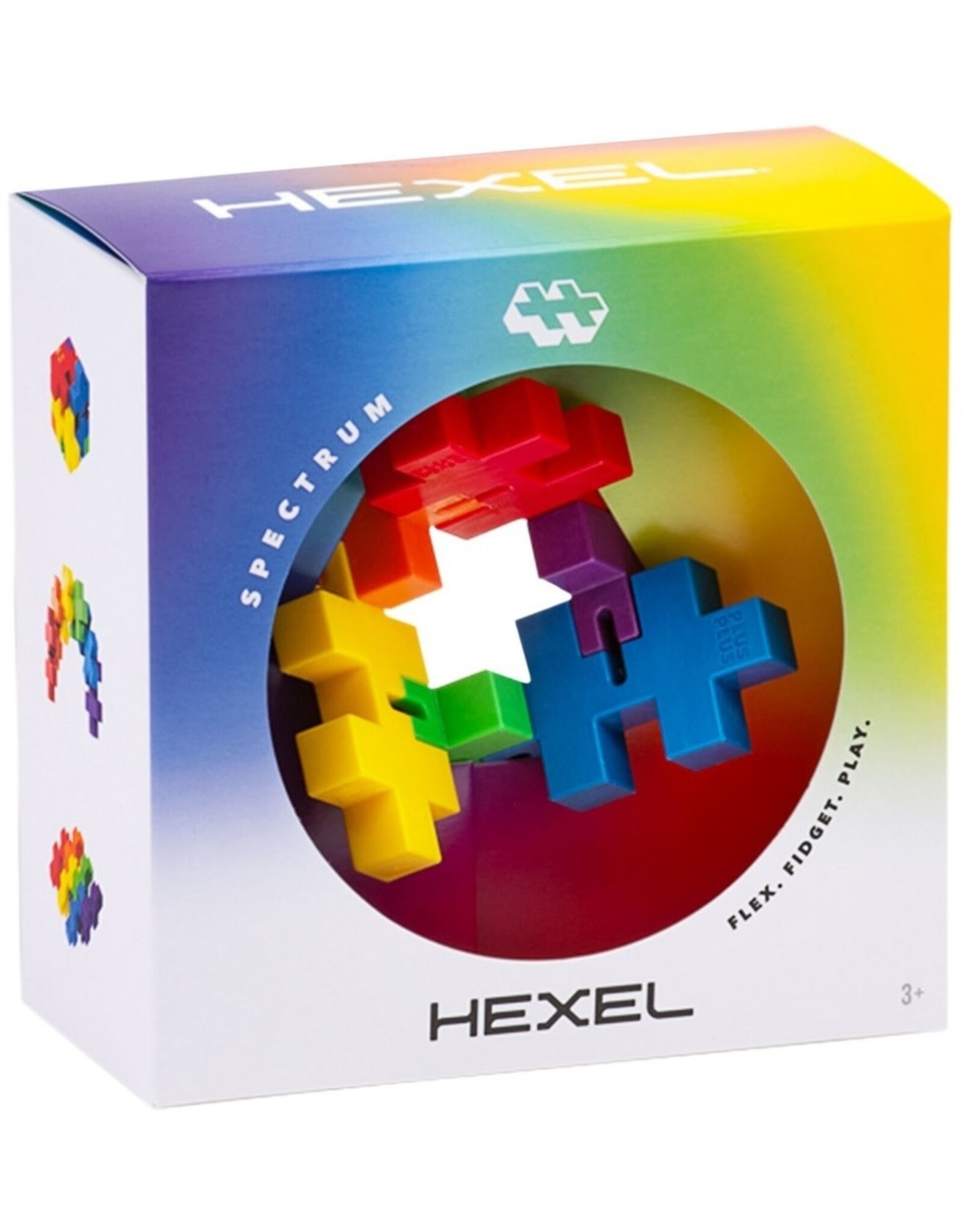 Plus-Plus Fidget Hexel Spectrum