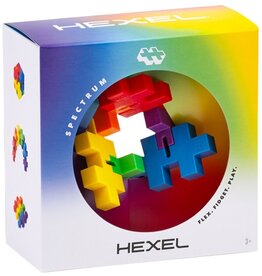Plus-Plus Fidget Hexel Spectrum