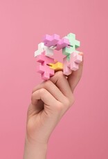 Plus-Plus Fidget Hexel Bubblegum