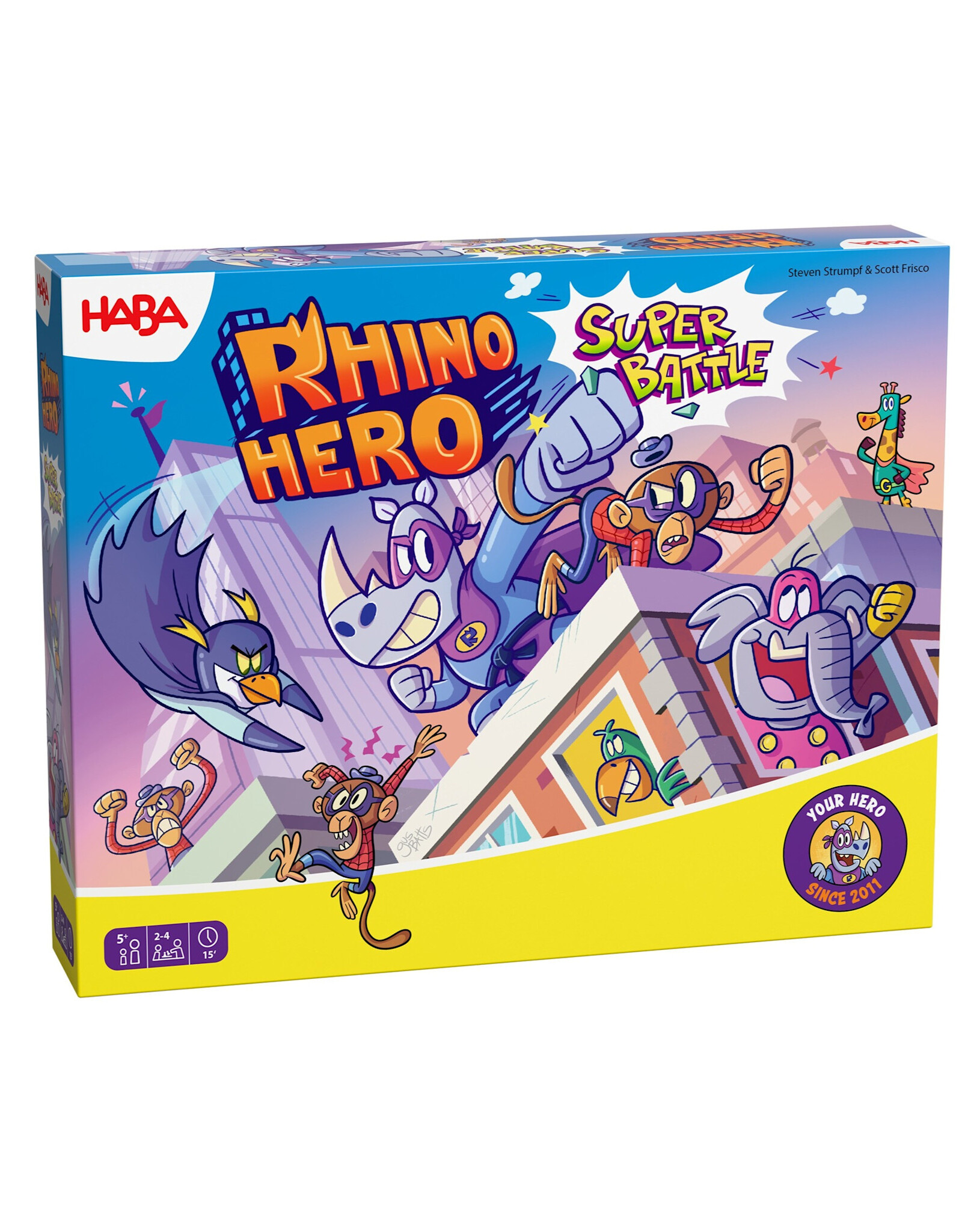 HABA Rhino Hero - Super Battle