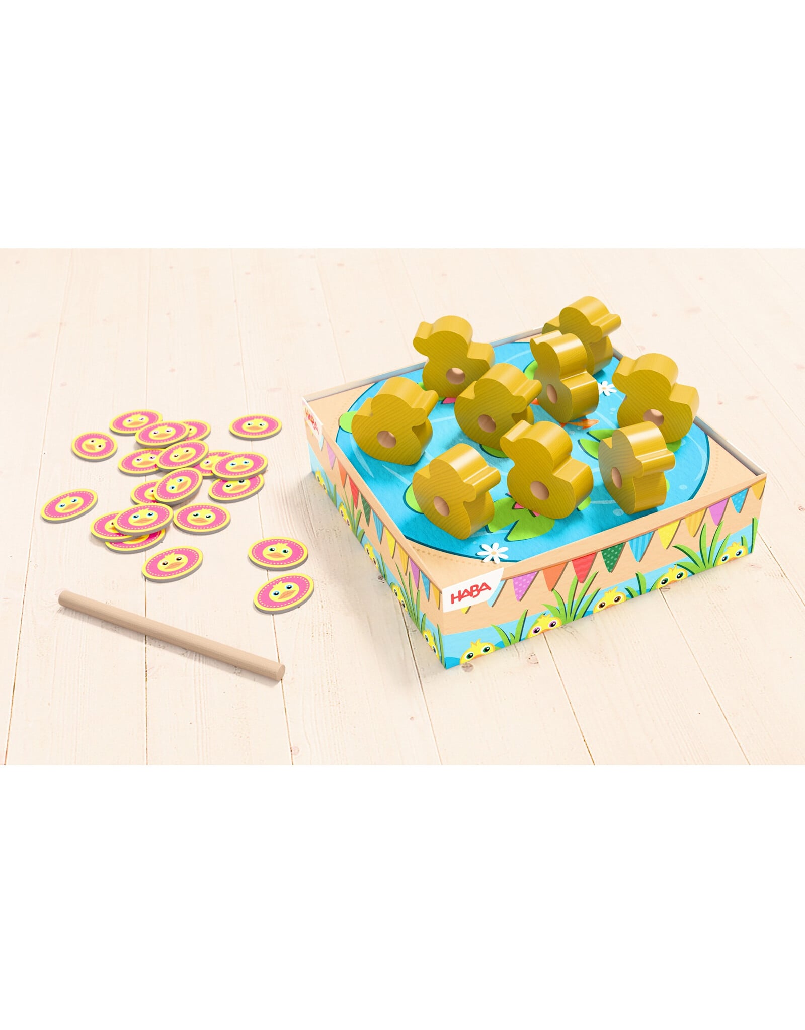 HABA Eerste spel Eendjes vangen