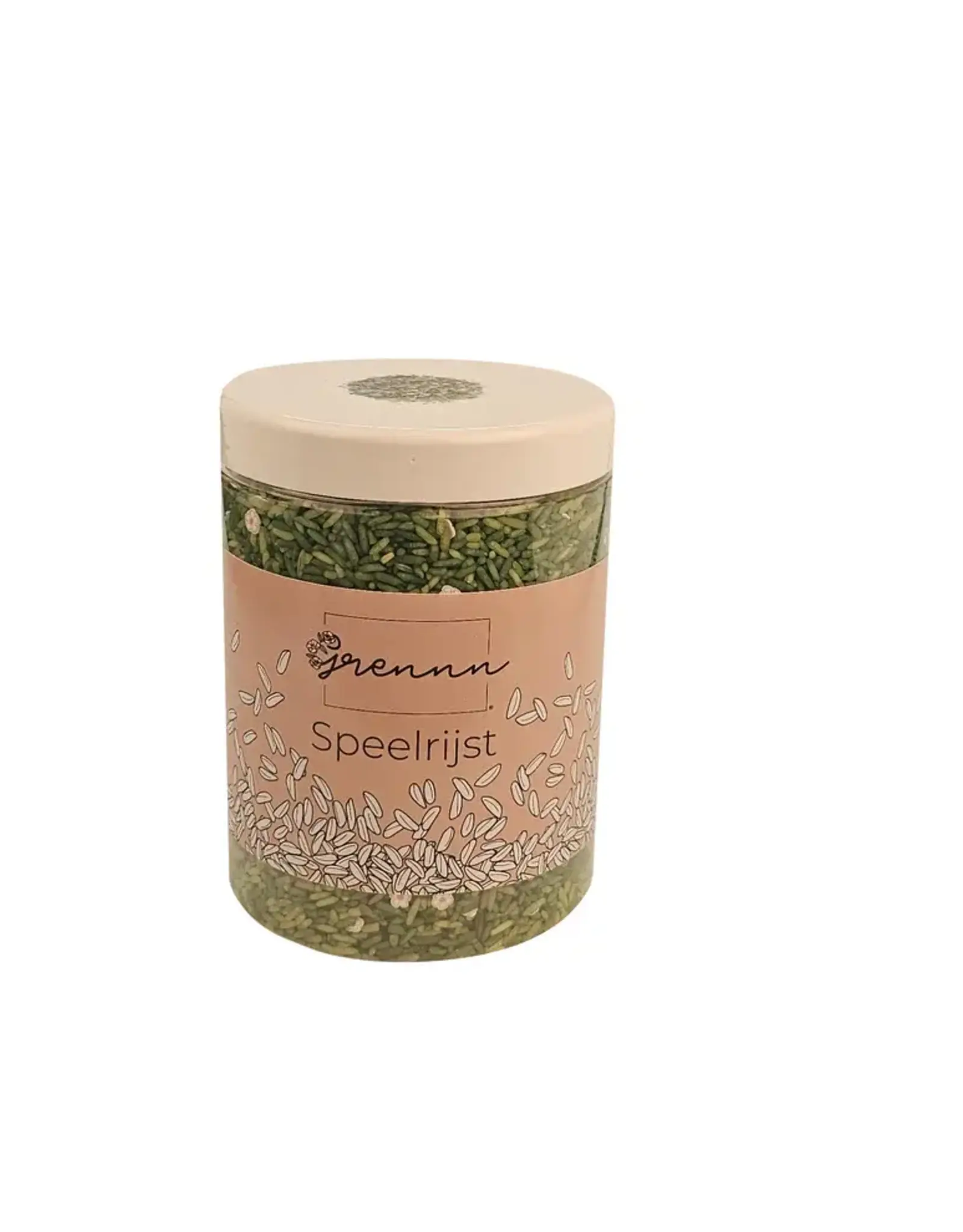 Grennn Speelrijst White flower mix  750gr