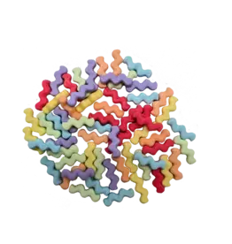 Grennn Mini waves pastel 60st.