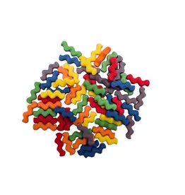 Grennn Mini waves regenboog 60st.