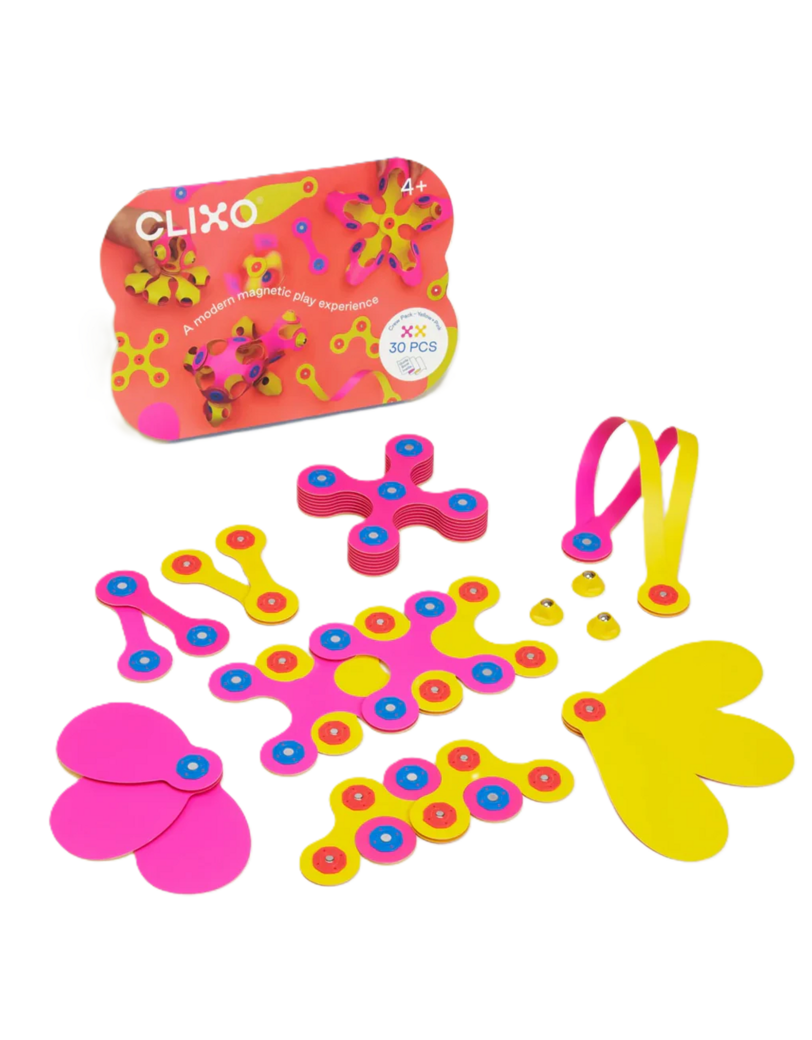 Clixo Crew Pack - Pink/Yellow