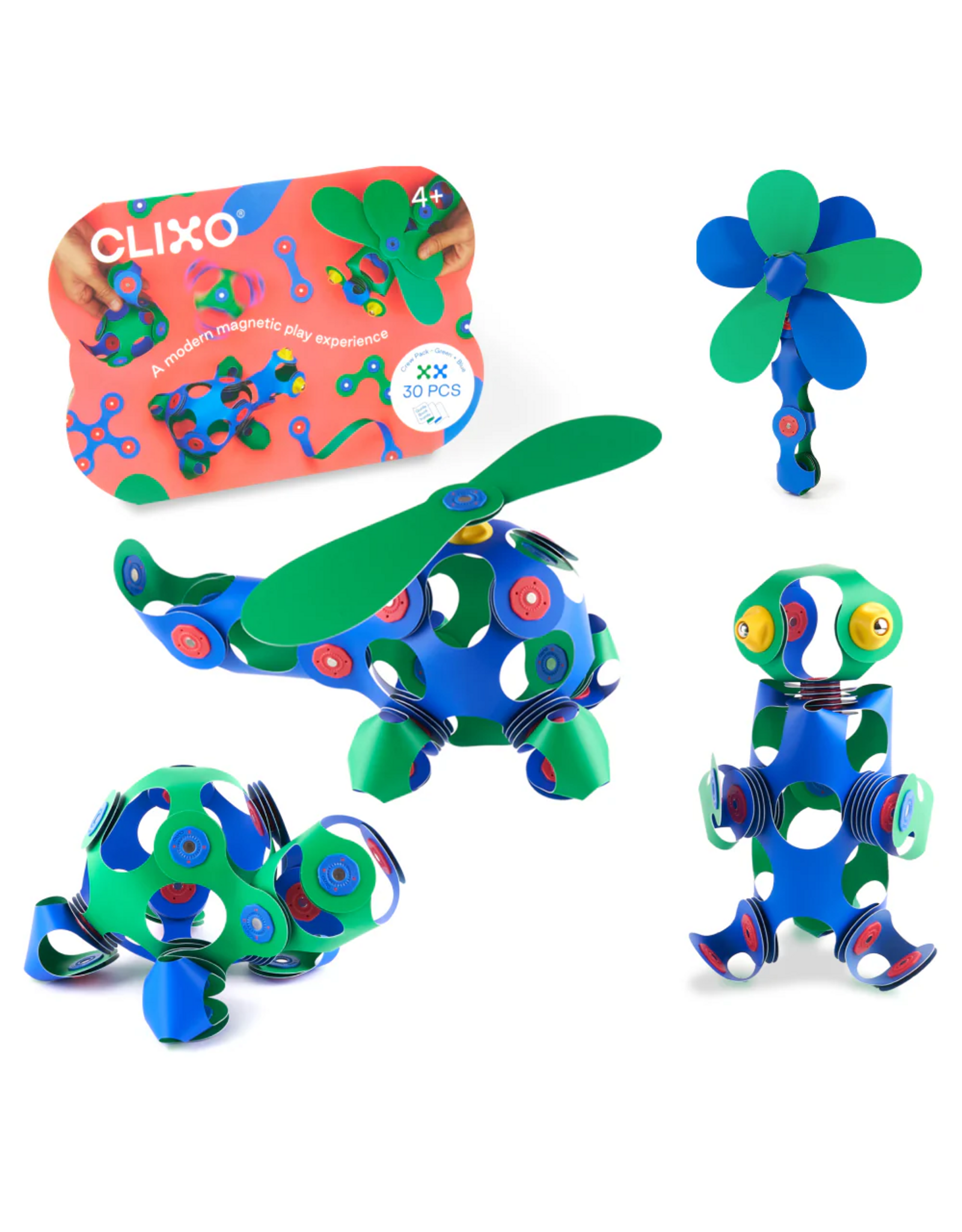 Clixo Crew Pack - Blue/Green