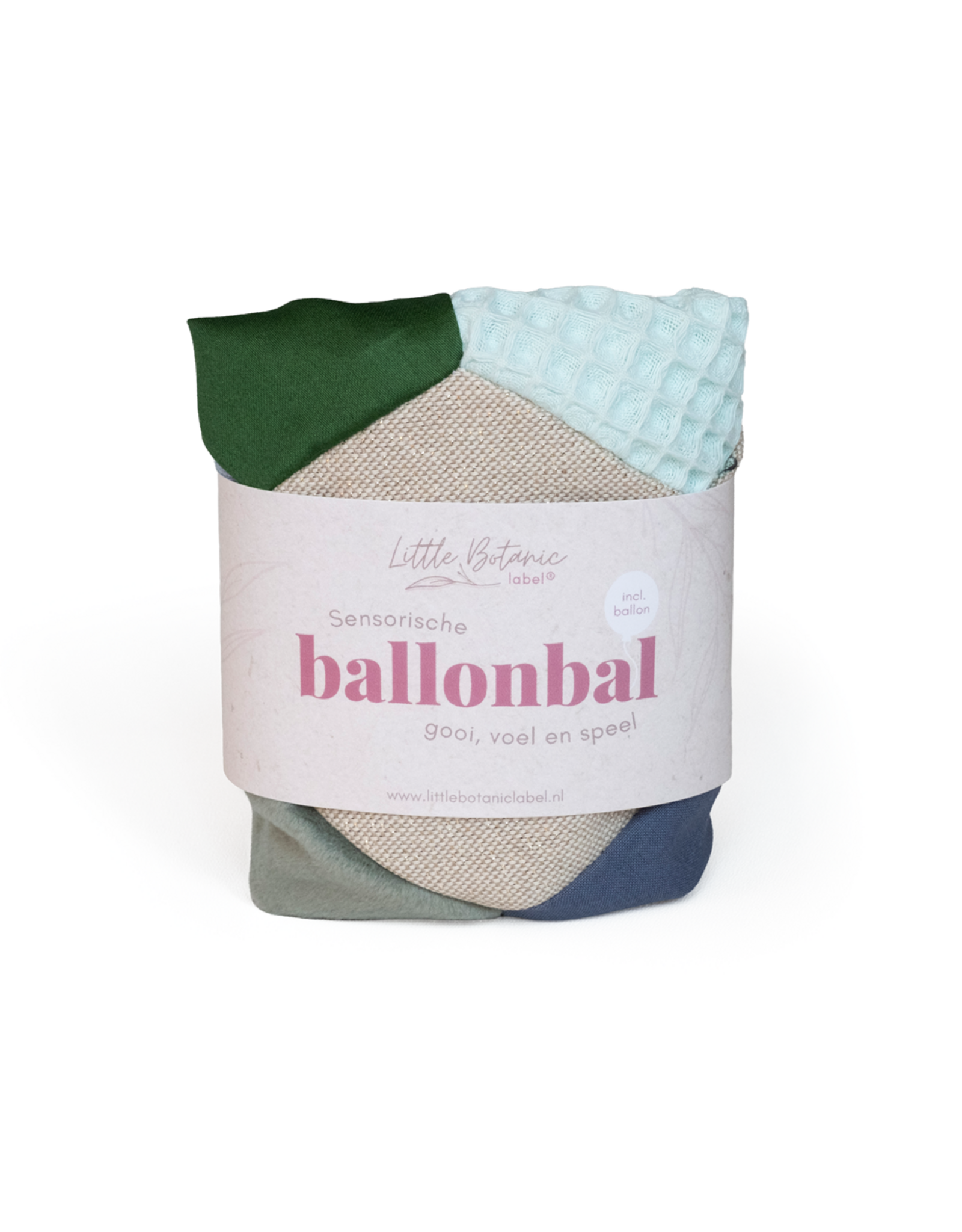 Little Botanic Label Sensorische Ballonbal -  Green Jeans