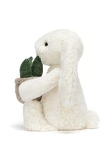 Jellycat Cream Bunny with Plant