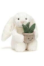 Jellycat Cream Bunny with Plant