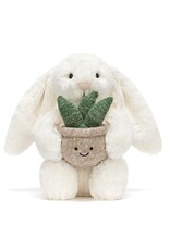 Jellycat Cream Bunny with Plant