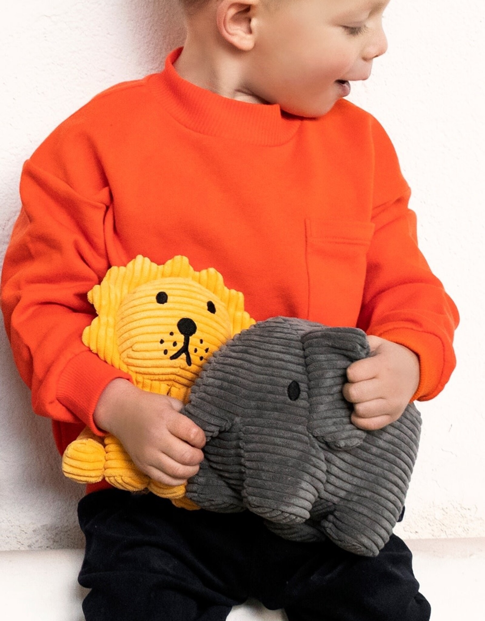 Bon Ton Toys Leeuw ECO Corduroy