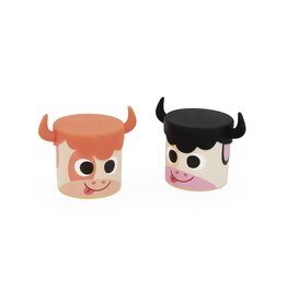 Janod Geluiddoosje Koe met horens