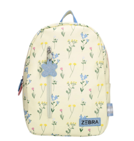 Zebra Trends Rugzak Floral Cream