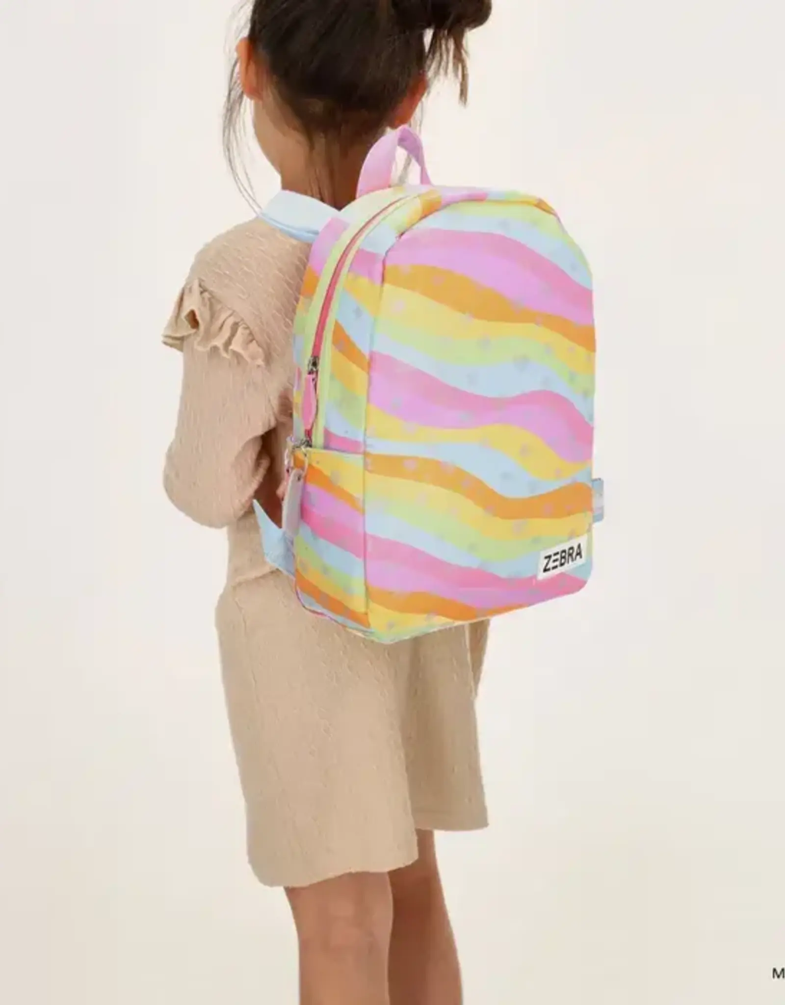 Zebra Trends Rugzak Rainbow multi