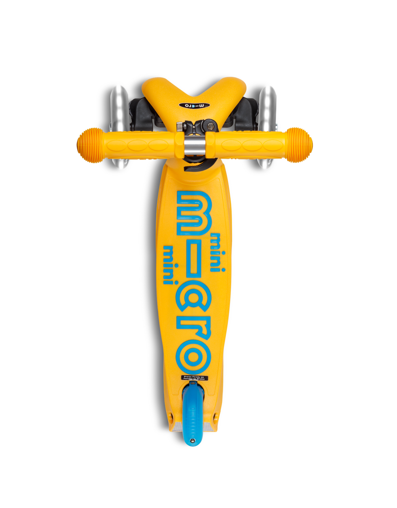 Micro Step Micro Mini Micro step Deluxe inklapbaar LED abrikoos