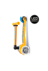 Micro Step Micro Mini Micro step Deluxe inklapbaar LED abrikoos